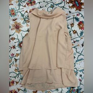 Monteau Pink Sleeveless Blouse